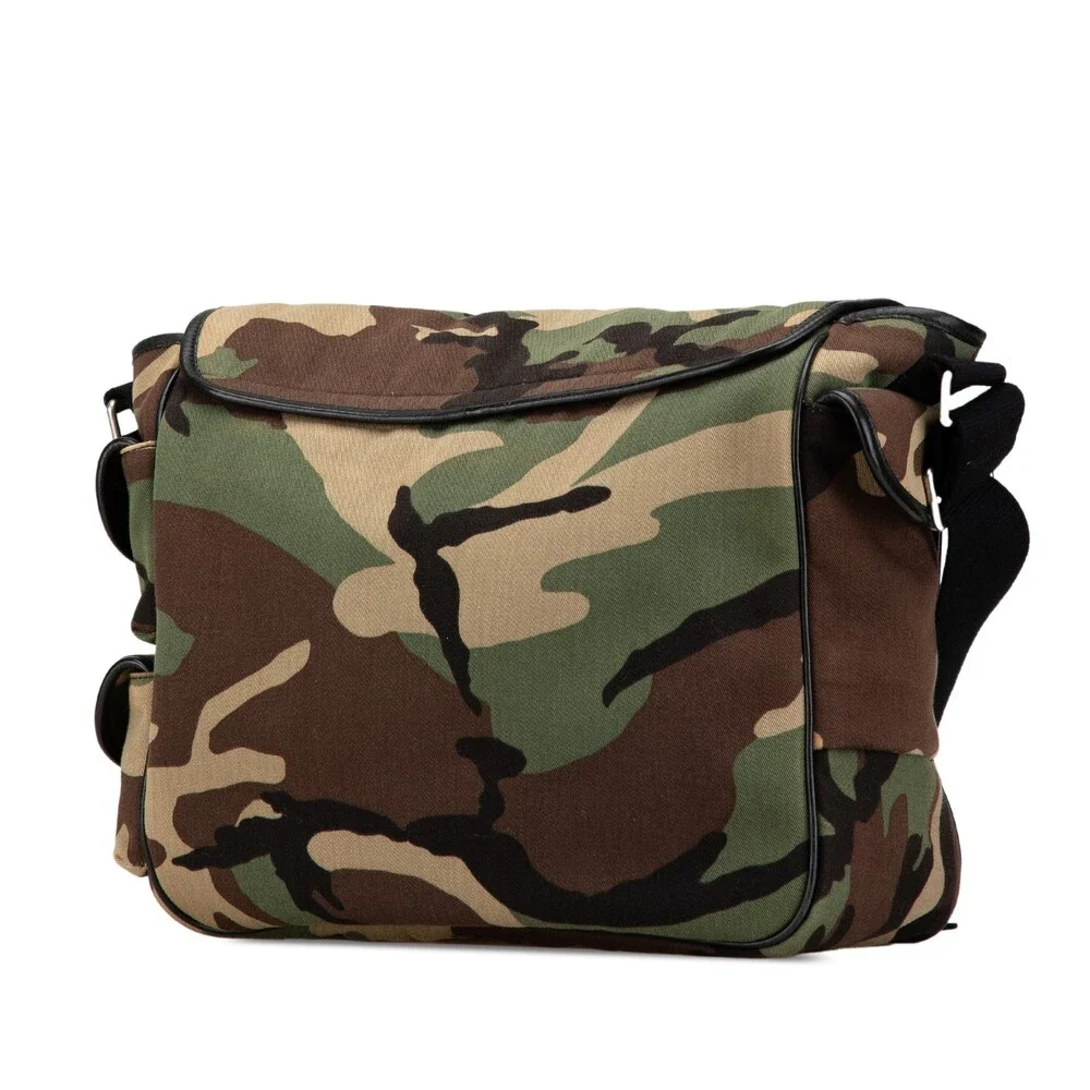 Auth Saint Laurent Canvas Camouflage #169998S59B - Picture 2 of 11